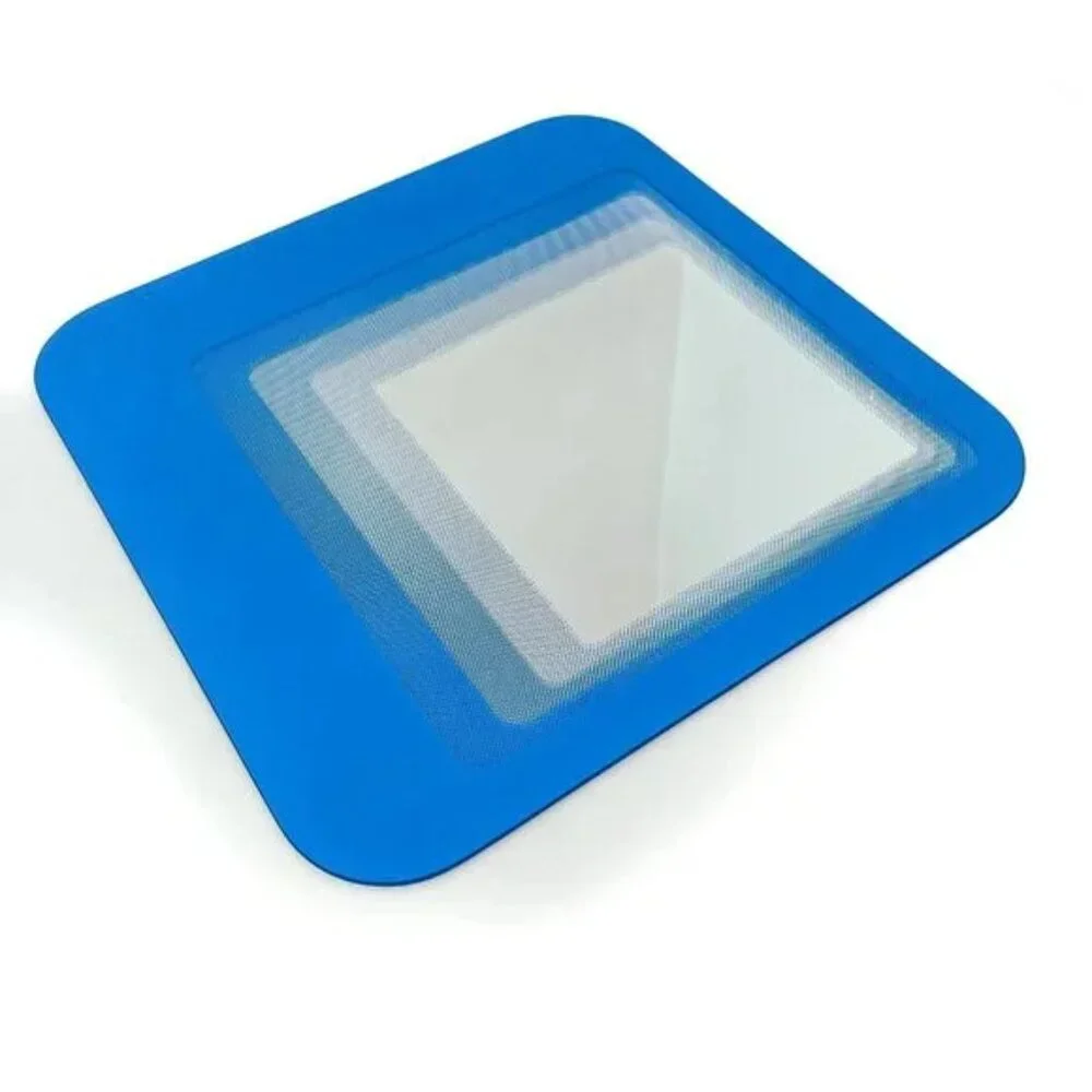 IKEA 90s Vintage Retro Square Blue Wall Mirror 30X30 cm Still in Package Plastic